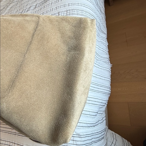 Toteme Tan Suede Hobo Bag - Picture 13 of 16